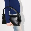 Kenzo Furoshiki’ Large Shoulder Bag in Leather
