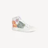 Kenzo Hoshi’ High Top Sneakers in Cotton Canvas