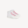 Kenzo Hoshi’ High Top Sneakers in Cotton Canvas