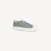 Kenzo Hoshi’ Low Top Sneakers in Cotton Canvas