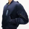 Kenzo Jungle Poem’ Genderless Bomber in Mixed Linen