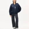 Kenzo Jungle Poem’ Genderless Bomber in Mixed Linen