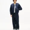 Kenzo Jungle Poem’ Genderless Bomber in Mixed Linen