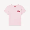 Kenzo Paris Emblem’ Embroidered Small Fit T-Shirt in Cotton