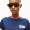 Kenzo Paris Emblem’ Embroidered Small Fit T-Shirt in Cotton