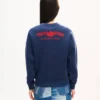 Kenzo Paris Emblem’ Embroidered Sweatshirt in Cotton