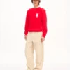 Kenzo Paris Emblem’ Embroidered Sweatshirt in Cotton
