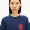 Kenzo Paris Emblem’ Embroidered Sweatshirt in Cotton