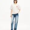 Kenzo Paris Emblem’ Loose T-Shirt in Cotton