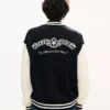 Kenzo Paris Emblem’ Varsity Cardigan in Mixed Cotton