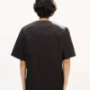Kenzo Signature’ Baseball Short Sleeve Shirt in Cotton Poplin