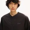 Kenzo Signature’ Baseball Short Sleeve Shirt in Cotton Poplin