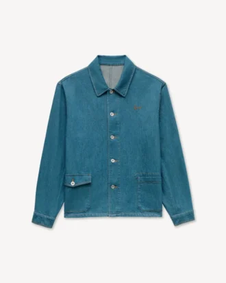 Kenzo Signature’ Chore Jacket in Japanese Denim