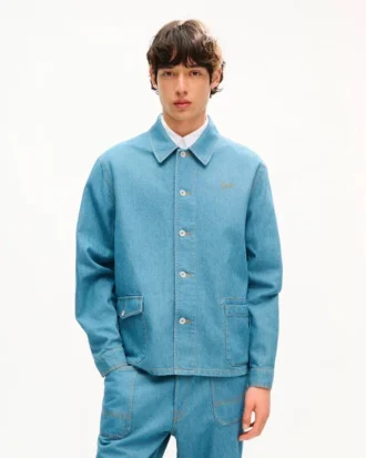 Kenzo Signature’ Chore Jacket in Japanese Denim