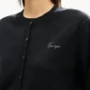 Kenzo Signature’ Embroidered Cardigan in Merino Wool