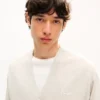Kenzo Signature’ Embroidered Cardigan in Merino Wool