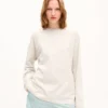 Kenzo Signature’ Embroidered Long Sleeves T-Shirt in Cotton