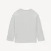 Kenzo Signature’ Embroidered Long Sleeves T-Shirt in Cotton