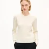 Kenzo Signature’ Embroidered Loose Knit Jumper in Cotton Wool