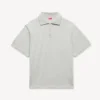 Kenzo Signature’ Embroidered Polo in Merino Wool