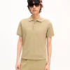 Kenzo Signature’ Embroidered Slim Polo in Cotton