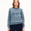 Kenzo Signature’ Embroidered Sweatshirt in Cotton