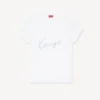 Kenzo Signature’ Embroidered T-Shirt in Cotton