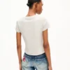 Kenzo Signature’ Embroidered T-Shirt in Cotton