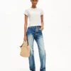 Kenzo Signature’ Embroidered T-Shirt in Cotton