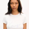 Kenzo Signature’ Embroidered T-Shirt in Cotton