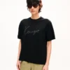Kenzo Signature’ Embroidered T-Shirt in Merino Wool