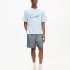 Kenzo Signature’ Embroidered T-Shirt in Merino Wool
