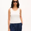 Kenzo Signature’ Embroidered Tank Top in Cotton