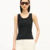 Kenzo Signature’ Embroidered Tank Top in Cotton