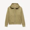 Kenzo Signature’ Embroidered Zip-Up Hoodie in Cotton