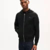 Kenzo Signature’ Embroidered Zip up Hoodie in Cotton