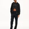 Kenzo Signature’ Embroidered Zip-Up Hoodie in Cotton
