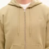 Kenzo Signature’ Embroidered Zip-Up Hoodie in Cotton