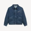 Kenzo Signature’ Genderless Utility Jacket in Japanese Denim