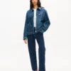 Kenzo Signature’ Genderless Utility Jacket in Japanese Denim