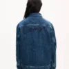 Kenzo Signature’ Genderless Utility Jacket in Japanese Denim