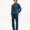 Kenzo Signature’ Genderless Utility Jacket in Japanese Denim