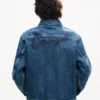 Kenzo Signature’ Genderless Utility Jacket in Japanese Denim