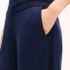 Kenzo Signature’ Straight Pants in Cotton Wool