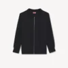 Kenzo Signature’ Zipped Oversized Shirt