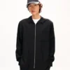 Kenzo Signature’ Zipped Oversized Shirt