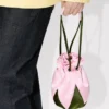 Kenzo Star’ Pouch in Satin Woven Silk