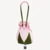 Kenzo Star’ Pouch in Satin Woven Silk
