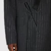 Kenzo Stripes’ Double Breasted Tailored Kimono Jacket