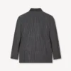 Kenzo Stripes’ Double Breasted Tailored Kimono Jacket